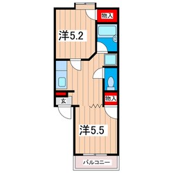 シェル川尻　Aの物件間取画像